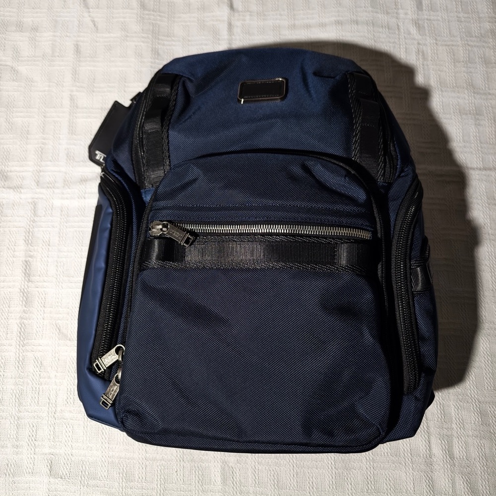 🌺 Tumi Alpha 3 Backpack | Ballistic Nylon Large Capacity